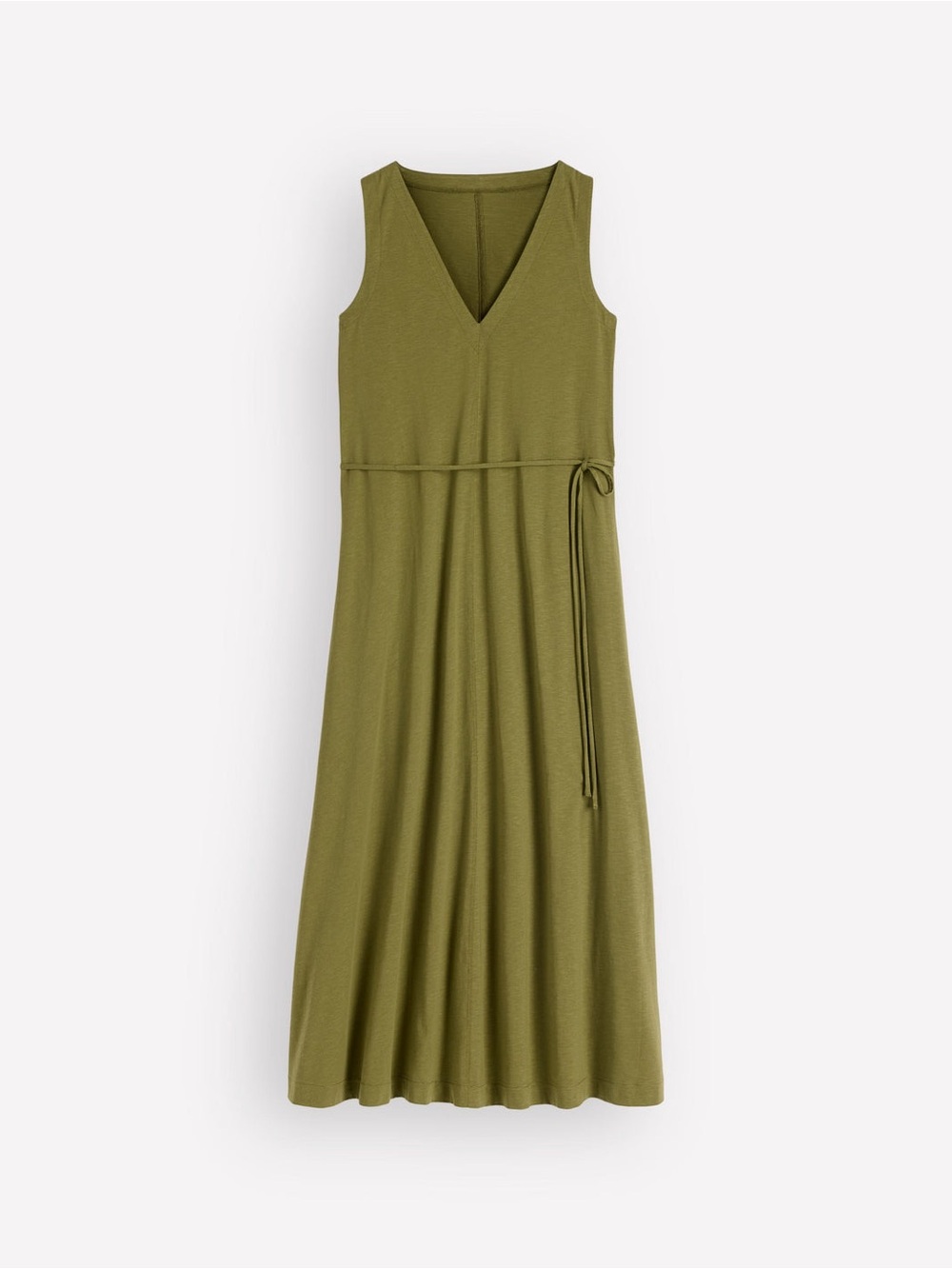 Mia V-neck Jersey Midi Dress